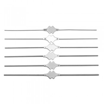 Bowman Probe Fig. 1/2 Stainless Steel, 13 cm - 5" Tip Diameter 0.9 mm - 1.1 mm